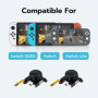 Mcbazel Kit de Réparation et Outils 6 en 1 pour Joystick 3D Hall de Manette de Jeu DIY, Remplacement pour Switch/Switch OLED/Lit