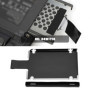 ECSiNG 2 Set Supports de Disque Dur SATA pour Ordinateur Portable de 7 mm avec Rail de Guidage en Caoutchouc SSD Compatible avec