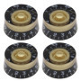 SG Store Lot de 4pcs Boutons de Commande de Guitare 6mm Compatible avec Gibson Compatible avec Les Paul Compatible avec Epiphone