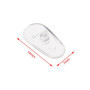 SG Store 10 Paires de Plaquettes de Nez pour Lunettes en Silicone Ovale en Forme de D 7 X 14 Mm Compatible avec Tom Ford les Lun