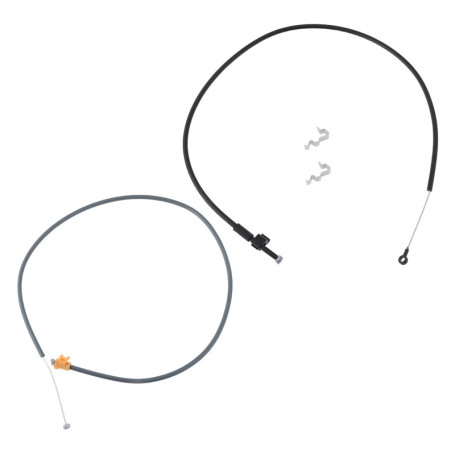 Briny River Lot de 2 câbles d'unité de commande de volet d'air de chauffage 7701473284 compatible avec Renault TRAFIC 2 Compatib