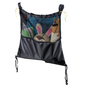 Altabebe AL1005 Sac en Maille pour Poussette, Noir, 1 Pièce