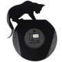 hufeng Horloge Murale Timelike Fishbowl Chat Horloges Murales Créatives Maison Bricolage Décoration Montre/Chat sur Horloge Salo