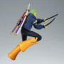 Statue Zoro avec Costume Tête D'Œuf Katanas 16 Cm