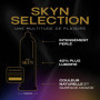 SKYN Lot de 60 Préservatifs: 10x Elite (Ultra-Fins) & 50x Sélection (10x Classique, 20x Perlé, 20x Extra-Lubrifié) | Sans Latex 