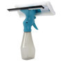 JVL Car Care Gamme de nettoyage nettoyeur de vitres 3 en 1 avec flacon Pulvérisateur, plastique et en microfibre, Bleu sarcelle/