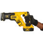 DeWalt Scie Sabre Compact Brushless XR 18V 5 Ah - DCS367P2-QW - Scie Électrique sans Fil avec Coffret TSTAK, 2 Batteries et Char