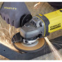 Stanley FATMAX Meuleuse d'angle Sans Fil 18V 125mm Vitesse 8500 trs/mn Sans Batterie Ni Chargeur Gamme FATMAX V20 SFMCG400B-XJ