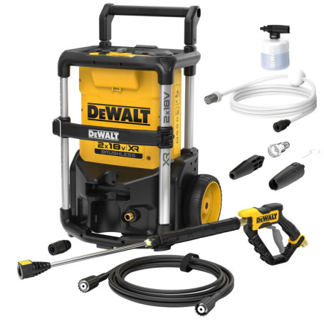 DeWalt DCMPW1600 Twin 18 V XR Nettoyeur Haute Pression sans Fil sans Piles