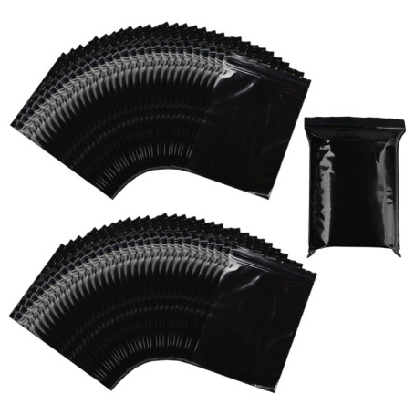 Lot de 100 sacs hygiéniques noirs pour femme