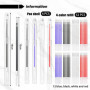 YSJCHEBS Pack De 4 Étuis À Stylos Et 52 Recharges, Stylos Disparaissants Haute Température, Stylos À Coudre, Marqueurs Textiles,