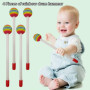 4 Morceaux De Pilons Colorés, Instruments De Percussion Pour Enfants, Jouets Pour Enfants, Accessoires D'Instruments De Musique,