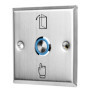 Système de contrôle d'accès, interrupteur lumineux en acier inoxydable, serrure de porte à bouton, serrure de porte de sécurité 