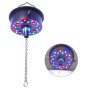 5 RPM - 9 RPM réglable miroir ball rotatif moteur avec 24 RGB LED lumière pour 4 6 8 12 "disco ball pour Party decor dj Band Bar
