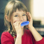 Jzhen 2Pcs Harmonica Enfants, Instrument À Vent Harmonica dans Jouet Harmonica 10 Trous en Plastique, Bleu et Rose
