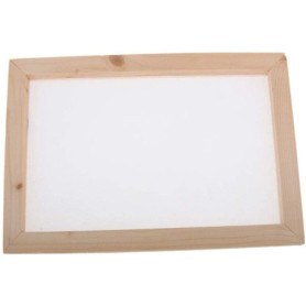 POFET Ancient Paper Making Method Wooden Paper Making Crafting Paper Making Crafting Mold Frame Screen for DIY Handcrafts Suppli