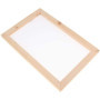 POFET Ancient Paper Making Method Wooden Paper Making Crafting Paper Making Crafting Mold Frame Screen for DIY Handcrafts Suppli