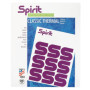 Spirit® Lot de 100 feuilles de papier transfert thermique classique 21,6 x 27,9 cm