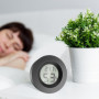 Gvolatee Thermometre Hygrometre Interieur, Mini Digital Thermomètre Hygromètre Intérieur, Rond Temperature Interieur Maison, Hau