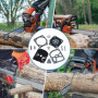 AUMEL Membrane et Joints Kit pour Carburateur STIHL 021 023 025 FS300 FS350, Kit de Réparation Zama RB41 Pièces Accessoire Compa