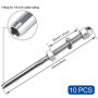 XAVSWRDE 10 Pcs Tendeurs de Câbles Filetés Fendeur Câble Inox Garde Corps Câble Tendu Câble Inox Garde Corps Connecteur de Câble