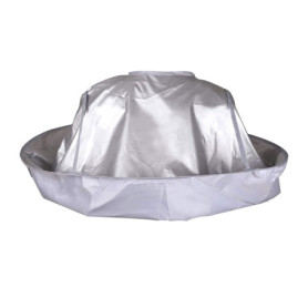 DOULEIN Cape de Coupe de Cheveux，Cape de Coiffure Professionnelle Coupe Attache Auto-adhésive Coupe de Cheveux Cape Accessoire d