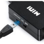 SZJUNXIAO Adaptateur RCA vers HDMI, Mini AV CVBS vers HDMI Vidéo Signal Audio Convertisseurs Adaptateur 1080P 720 Compatible ave