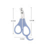 IKadiya Coupe Griffes Chat, Professionnel Coupe Ongle Chien, Très Bon Coupe Griffes pour Les Chats, pour Chat Chiot Lapin Oiseau