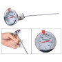 Cuisson Thermomètre Sonde Thermomètre BBQ Thermomètre de ménage Thermomètre en Acier Thermomètre de Cuisine Thermomètre Inoxydab