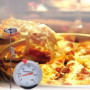 Cuisson Thermomètre Sonde Thermomètre BBQ Thermomètre de ménage Thermomètre en Acier Thermomètre de Cuisine Thermomètre Inoxydab