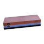 SMI Pierre a Aiguiser grain 600/1500 Affuteur Couteau Pierre à Affûter Double-Face avec Base en Silicone Antidérapant et Guide d