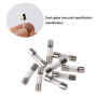 FULARR® 125Pcs 6X30mm Professionnel Voiture Fast-Souffler Verre Tube Fusible Kit: 100Pcs Verre Tube Fusible + 20Pcs Fusible Sièg