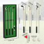 Mini Golf - Cadeaux Golf pour Hommes - Stylo Fidget, Coffret Stylo Golf, 3 Stylos Club de Golf, Mini Jeux Bureau, Jouet Anti-Str