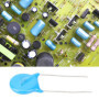 50pcs varistances en Ligne 10D431K 10D-431K diamètre 10mm électronique Fun Kit 430V résistance condensateur Ensemble