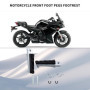AHL Repose-pieds de pédale de repose-pieds avant de moto pour Honda CBR600F4 1999-2006/CBR600F4i 1999-2006/CBR900 RR 1993-1999/N