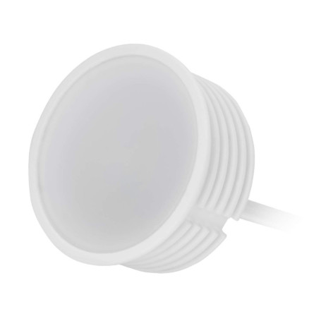 HCFEI 1 module LED GU10 MR16 extra plat de 50 mm, diamètre du réflecteur : 22 mm, longueur du corps à intensité variable, 5 W, 4