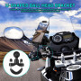 Moto Boule Support Telephone U-Boulons - Adaptateur Bille Base Compatible de Téléphone pour Vélo et Rotule Mount avec Supports R