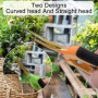 Secateur de Jardin (2 PCS), Sécateur de Jardinage à Main pour Bonsaï, Professionnel Ciseaux De Jardinage, pour Branches, Fleurs 