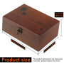 GOEDCH Kits de Couture en Bois: Kit Couture Complet, Premium Couture Accessoires avec Boîte de Rangement en Bois pour Les Filles