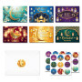 Lot de 24 cartes de vœux Ramadan Mubarak avec enveloppes, cartes de vœux Ramadan Mubarak, cartes pliantes avec enveloppes et aut