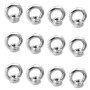Écrou à Oeil de Levage M5 12Pcs Écrou à Anneau Femelle Acier Inoxydable Écrou Fileté Femelle en Forme Danneau de Quincaillerie p
