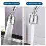 Vinabo Aérateur de Robinet, 360° Pivotant Robinet, Gorgeurs Aérateur Robinet, à économie d'eau Robinet Filtre Régulateur Spray T