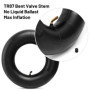 YeYouC Lot de 2 chambres à air de rechange 4,80/4,00-8 avec valve coudée TR87 pour brouette, tondeuse, diable et plus encore pou