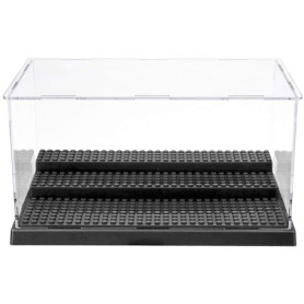 Bricklight Vitrine de modèle Acrylique pour Figurines Lego BRICKHEADZ 21302 71361 Speed Champions Cars Petite