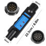 Testeur Remorque,13 Broches Testeur Faisceau pour remorque,Testeur Feux Remorque Câble Câblage Circuit Outils de Diagnostic,Test