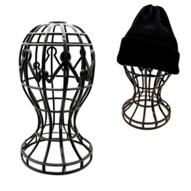 Support de Cintre Présentoir à Perruque - Porte Perruque Plastique Portable, Support de Chapeau, Durable Porte-perruque,Présento