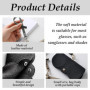 ATBUSS Lot de 3 Pochettes de Protection pour Lunettes - Étui Portable en Cuir Souple pour Lunettes de Soleil et de Myopie