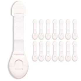 14 Pièces Bloc Tiroir Securite Bebe, Securite Bebe, Bloqué Porte Sécurité Enfant, Fermeture Placard, Securite Fenetre Enfant, Co