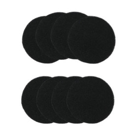 QWORK® 8 Pièces Filtres Compost Ronds, Charbon Actif Filtre pour Poubelles à Compost, Convient aux Compost Poubelles Jusqu'à 17 