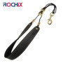 Rochix Sangle tour de cou noire pour saxophone baryton alto ténor soprano super fibre, crochet en métal, accessoires pour instru